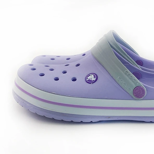 Crocs Crocband Lila Gri Kadın Terlik - 2