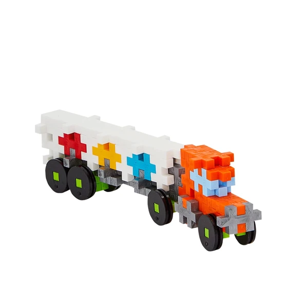 PLUS-PLUS TRAIN / 100 PCS TUBE - Resim 2