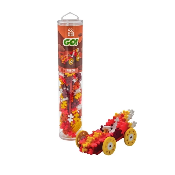 PLUS-PLUS COLOR CARS FIRE / 200 PCS TUBE ürün görseli