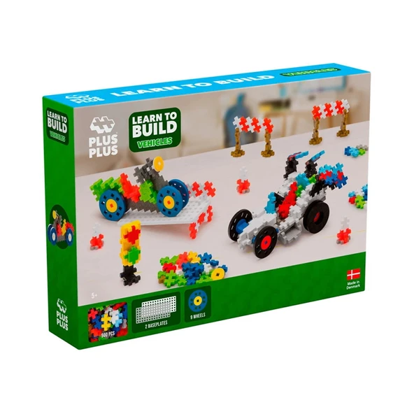 PLUS-PLUS LEARN TO BUILD GO! VEHICLES ürün görseli