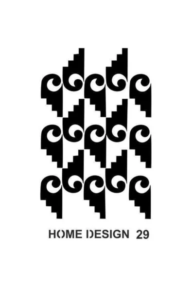 Hds25 Home Desingn Stencil 35x50 Cm ürün görseli