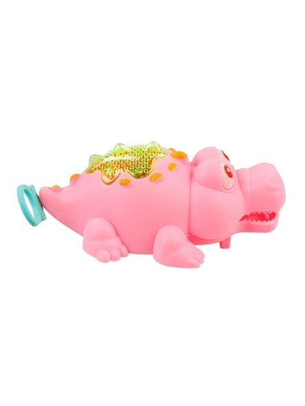 Cosby Kurmalı Işıklı Neşeli Timsah - Pembe ürün görseli 1