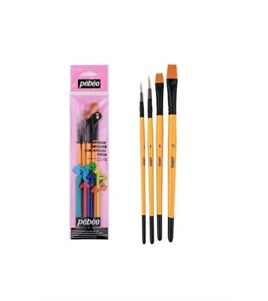Pebeo 4'Lü Fırça Seti No:1 ürün görseli