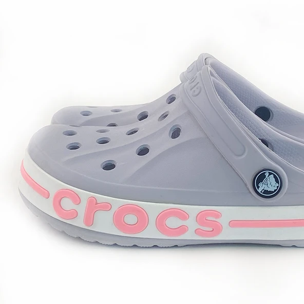 Crocs Bayaband Gri Pembe Kadın Terlik - 2