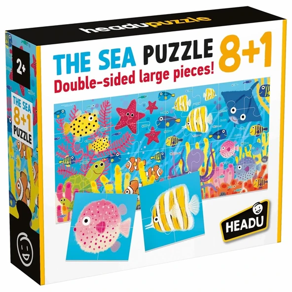 HEADU 4 TACTILE PUZZLE FARM (+2 YAŞ) - 1