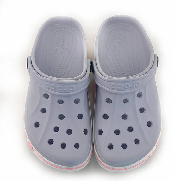 Crocs Bayaband Gri Pembe Kadın Terlik - 4