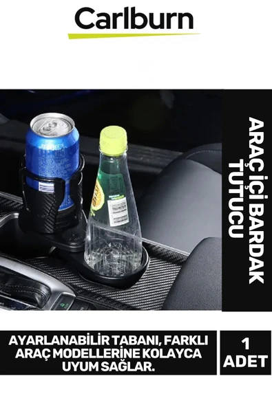 Özel Üretim Çok Amaçlı Ayarlanabilir Tabanlı Hızlı Montaj Araç İçi Bardak Tutucu Multifonksiyonel