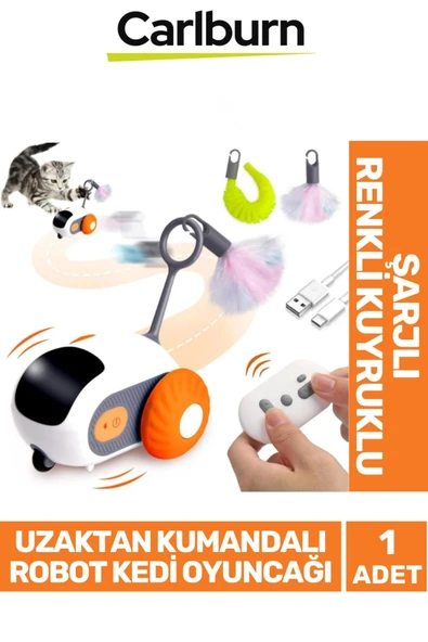 Özel Üretim Şarjlı Etkileşimli Renkli Kuyruk Aparatlı Aktivite Uzaktan Kumandalı Robot Kedi Oyuncağı