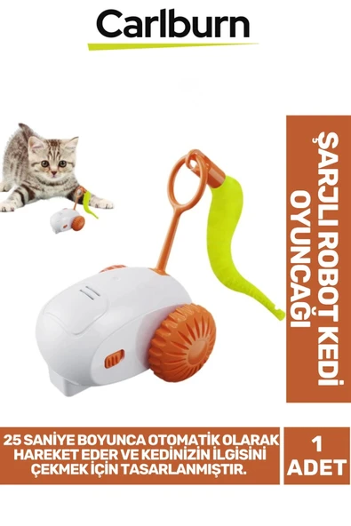 Özel Üretim İnteraktif Hafif Oyun Açma Kapama Düğmeli Dayanıklı Usb Şarjlı Robot Kedi Oyuncağı