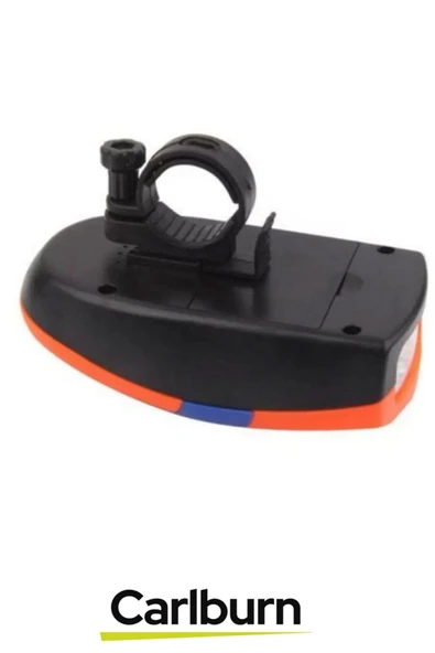 Özel Üretim Yüksek Sesli Su Geçirmez Kolay Takılabilir Ledli Bisiklet Kornası - 2