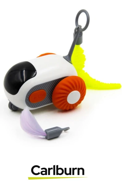 Özel Üretim Şarjlı Etkileşimli Renkli Kuyruk Aparatlı Aktivite Uzaktan Kumandalı Robot Kedi Oyuncağı - 2