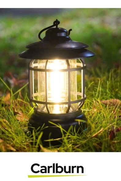 Özel Üretim 2 Kademeli 500 Lümen Enerji Tasarruflu Dekoratif 3 COB Retro LED Kamp Lambası - 4