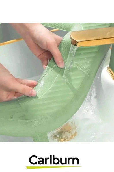 Özel Üretim Esnek Kaymaz Çıkarılabilir Yıkanabilir Yumuşak Silikon Konforlu Klozet Tuvalet Kılıfı - 2