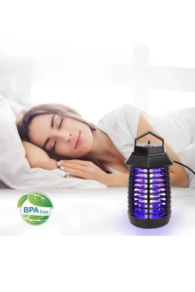 Özel Üretim Prizli Az Yer Kaplar 220V Elektrikli Cihaz Cız Lamba Mor Işık Kara Sivri Sinek Öldürücü - 4