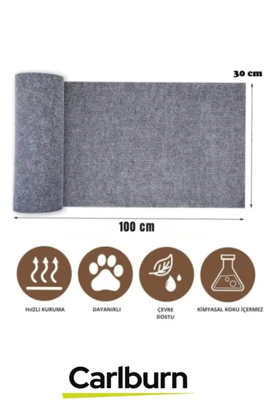 Özel Üretim Mobilya Koltuk Dayanıklı Hızlı Kuruma Yapıştırılabilir Kedi Tırmalama Matı 100x30cm - 2