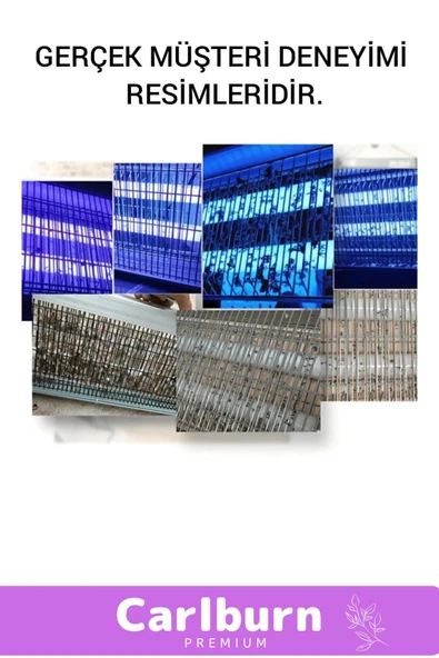 Premium Yükseltmiş Güç Çift Florasan Elektrikli Uv Zincirli Askılı Sinek Sivrisinek Öldürücü 2200V - 5