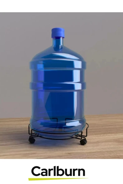 Özel Üretim Dayanıklı Sağlam Metal Ağır Yük Kaymaz Yapılı Tekerlekli Damacana Tüp Taşıma Altlığı - 2