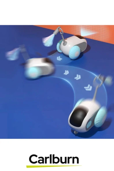 Özel Üretim Şarjlı Etkileşimli Renkli Kuyruk Aparatlı Aktivite Uzaktan Kumandalı Robot Kedi Oyuncağı - 7