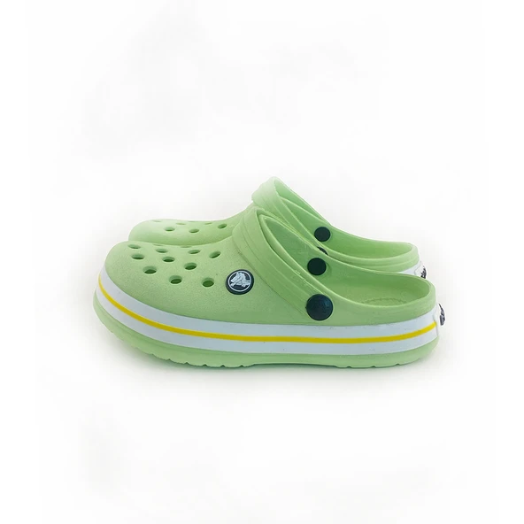 Çocuk Crocs Iconic Comfort Lime Terlik - 2