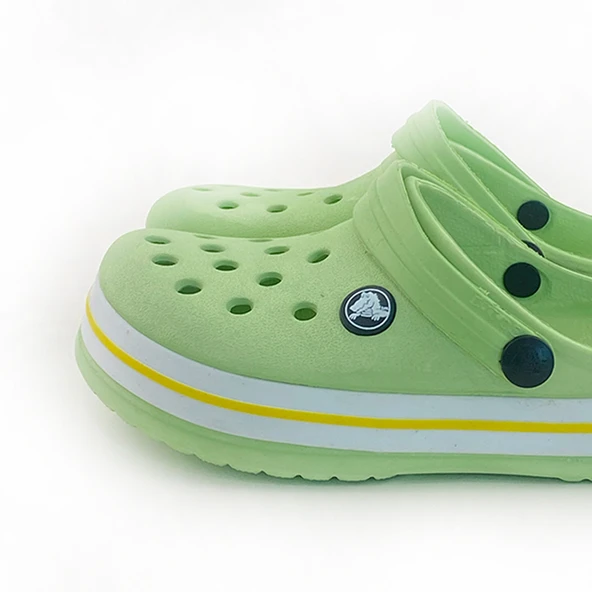 Çocuk Crocs Iconic Comfort Lime Terlik