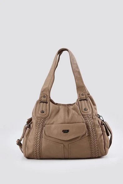 Batti Vizon Cilt Omuz Çantası