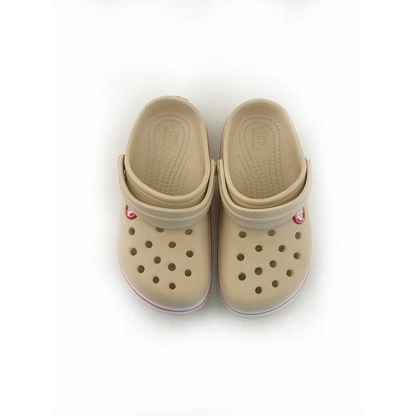Çocuk Crocs Iconic Comfort Bej Terlik - 5