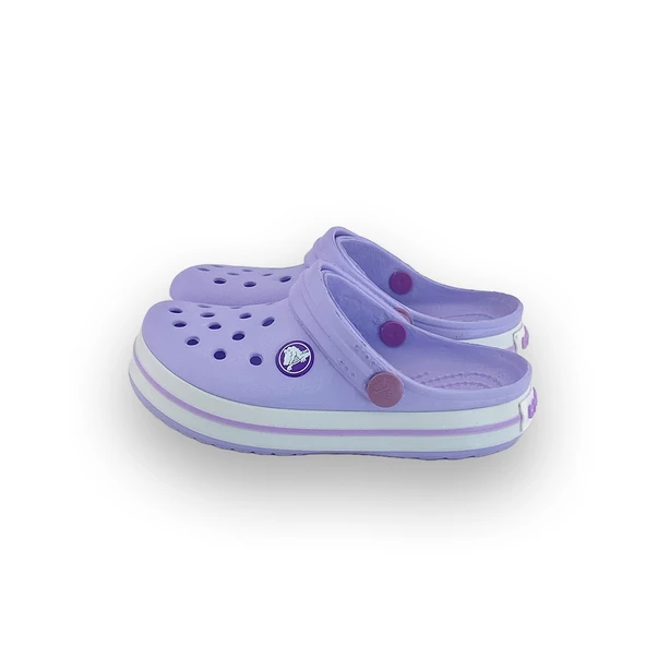 Çocuk Crocs Iconic Comfort Lila Terlik - 2
