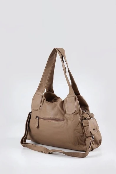 Batti Vizon Cilt Omuz Çantası - 3