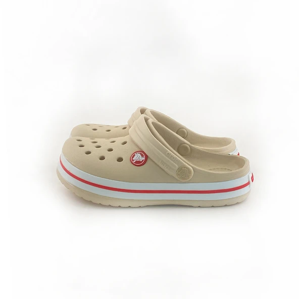Çocuk Crocs Iconic Comfort Bej Terlik - 2