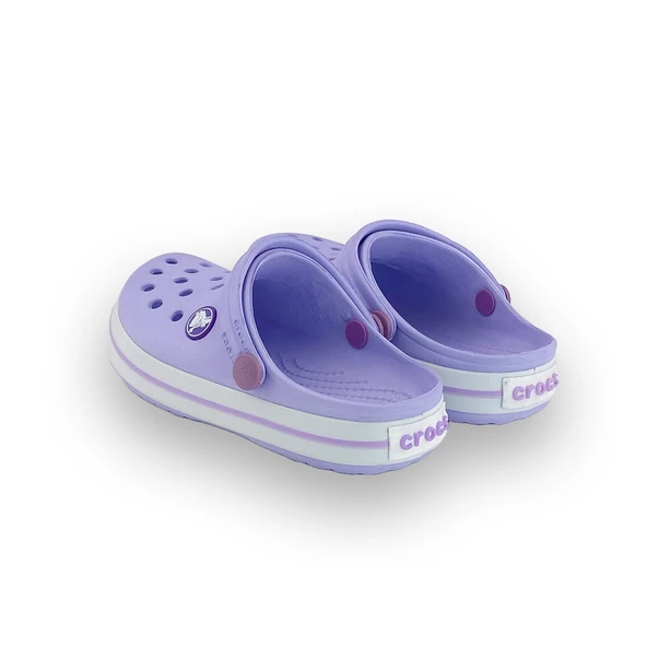 Çocuk Crocs Iconic Comfort Lila Terlik - 4