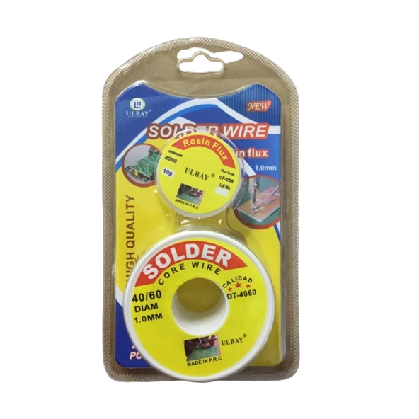Solder Wire+rosin Lehim Teli Ve Pastası 2li Set