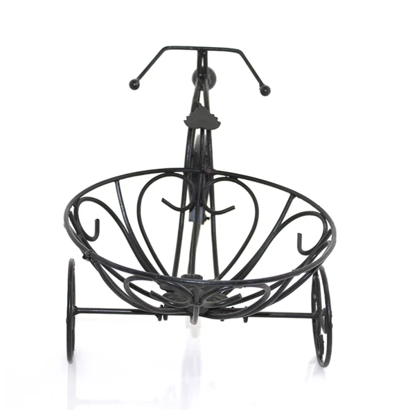 Ferforje Dekoratif Bisiklet Çiçeklik St00077 - 3