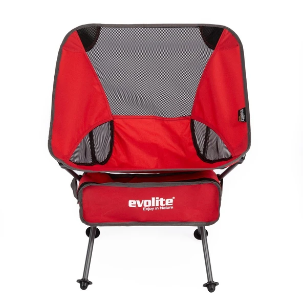 EVOLITE MINI KAMP SANDALYESİ KIRMIZI - 3