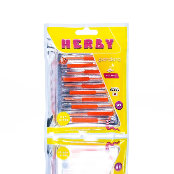 Pandora Herby LRF Silicon 5cm 10'lu Renk: Orange ürün görseli