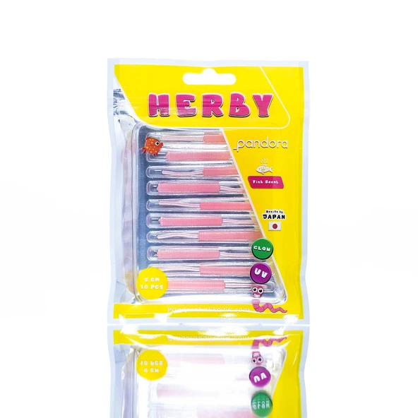 Pandora Herby LRF Silicon 5cm 10'lu Renk: Pink ürün görseli