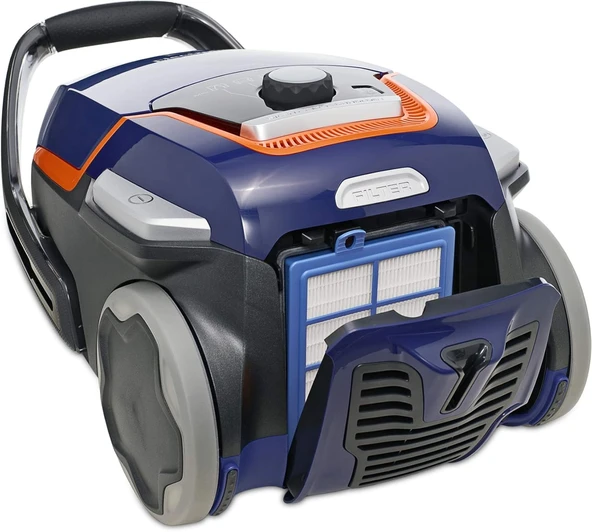 Electrolux EUOC94DB Toz Torbalı Elektrikli Süpürge, Ultra Sessiz(66 Db), Dar Köşeler için Mini Başlık, Kolay Değiştirilebilir Filtre, 12 Metre Süpürme Yarıçapı - Resim 2