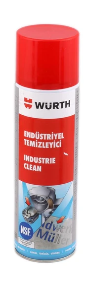 Würth Endüstriyel Temizleyici 500ML 0893 140 028 12 ürün görseli
