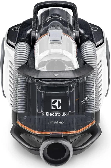 Electrolux EUFC8ALRGY UltraFlex Toz Torbasız Elektrikli Süpürge, 12 M Süpürme Yarıçapı, Kolay Boşaltılabilen Toz Haznesi, Yıkanabilir Hijyen Filtresi,%99 Toz Filtrasyonu - Resim 5