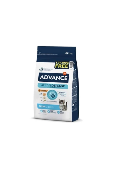 Cat Kitten Tavuklu ve Pirinçli Yavru Kedi Maması 1,2kg + 300gr Bonus Paket