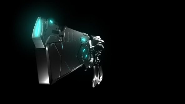 Psycho Pass Dominator - Lethal Olmayan Eliminator Plastik Aparat - 1