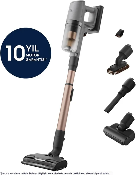 Electrolux PD82-ALRG Pure D8 Toz Torbalı Elektrikli Süpürge, Otomatik Zemin Tespiti, 57 Db Ultra Sessiz Motor, 21.8 kW - Resim 2