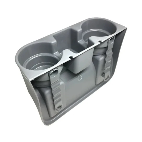 Periboia Gri Renk Oto Koltuk Yanı Bardak Tutucu Organizer