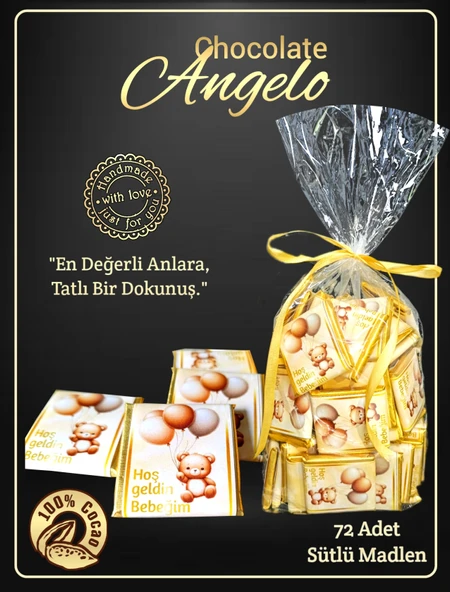 Angelo Chocolate Bebek Çikolatası - 3