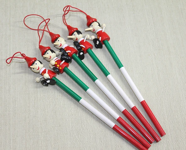 Periboia Ahşap Pinokyo Kurşun Kalem