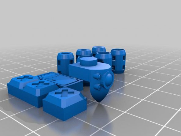 Mf0 İçin Mecha Parçaları (Mobile Frame 0) Plastik Aparat