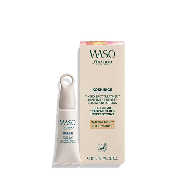 SHİSEİDO Waso Koshırıce Tınted SOS Treatment 8ml,ORTA TON, Natural Honey. Sivilce Görünümüne Karşı Renkli Kapatıcı Bakım Kremi ürün görseli 1
