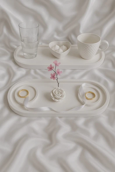 Beton Söz Nişan Tepsisi Seti - 2