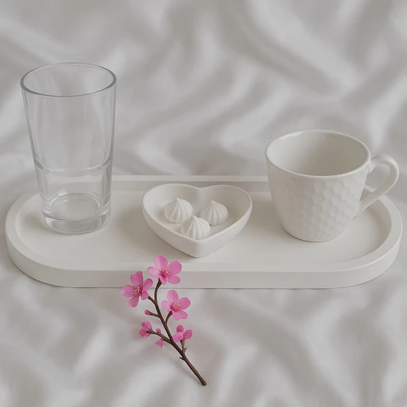 Beton Söz Nişan Tepsisi Seti - 4