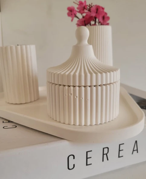 Beton Dekoratif 4 Parça Set - 3