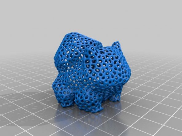 Voronoi Pokemon - İlk Nesil Plastik Aparat - 6
